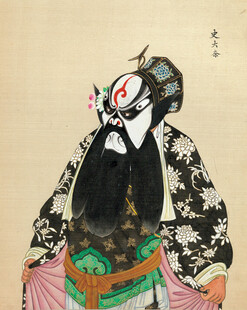 京剧人物扮相展示