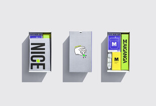 创意立体字母 样机 设计