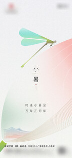 小暑海报