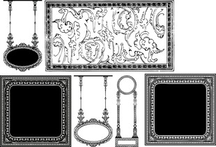 花纹 花边 角花 边框