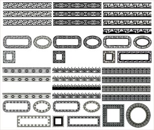花纹 花边 角花 边框