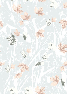 淡色花卉图案背景