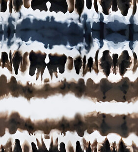 抽象水墨风纹理图案