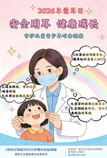 2026年爱耳日公益宣传海报