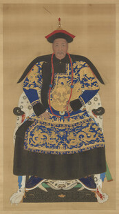 范文程清朝官员画像
