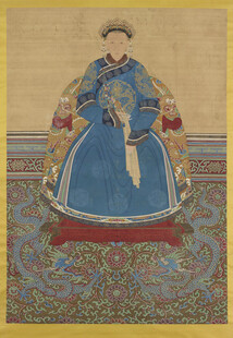康熙妃嫔乌雅氏女子画像