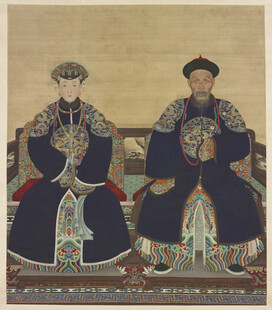 胤禵夫妇画像
