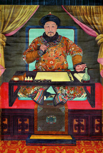 乾隆皇帝画像
