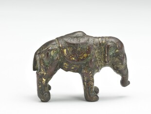 青铜大象摆件