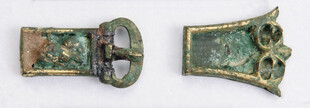 古代青铜扣件
