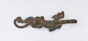 古铜色动物造型金属物件