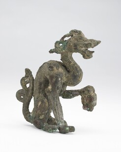 青铜神兽摆件