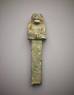 古埃及风格青铜人形器物