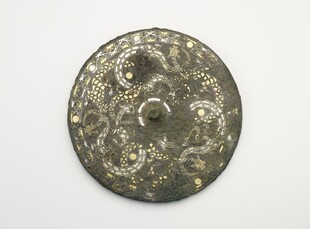 古铜镜精美纹饰