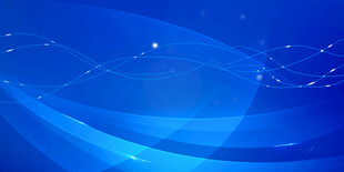 蓝色梦幻科技感背景图