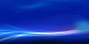 梦幻蓝色光带背景图