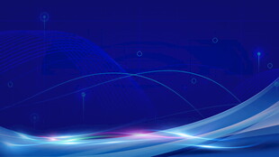 梦幻蓝色动感线条背景