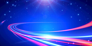 梦幻炫彩光线背景图