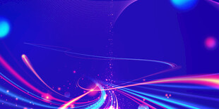 炫彩流光科技感背景图