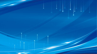 蓝色动感线条科技背景图