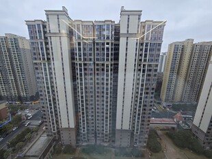 高层住宅小区俯瞰景象