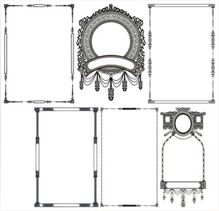 花纹 花边 角花 边框