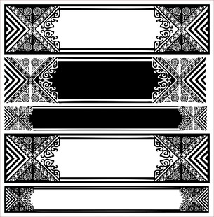 花纹 花边 角花 边框