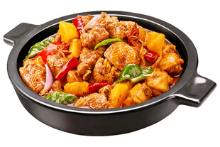 美味彩椒鸡肉煲