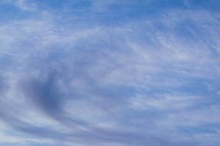 天空中的独特云彩