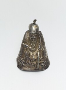 古代人物造型青铜摆件