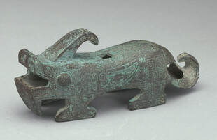 青铜兔形文物