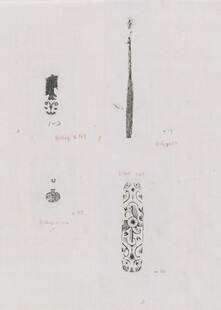 简约文具组合展示