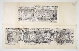 古代壁画拓片艺术展示