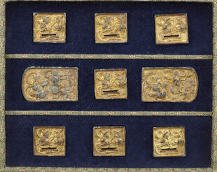 传统精美刺绣图案展示