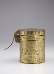 黄铜刻字圆筒形小物件