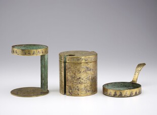 古代青铜文房器具一组