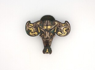 复古象头金属饰品