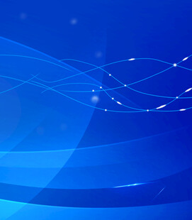 蓝色动感线条抽象背景图