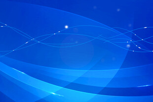 蓝色科技感线条背景图