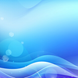 蓝色动感波浪背景图