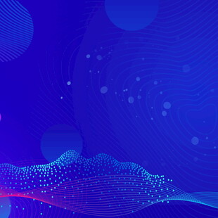 蓝色科技风抽象背景图案