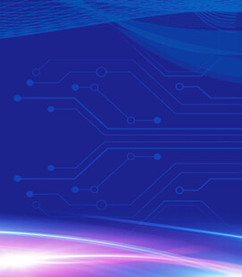 科技感电路板背景图