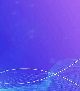 梦幻渐变蓝紫色线条背景