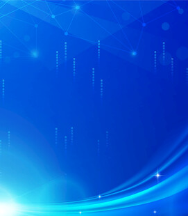 梦幻蓝色科技感背景