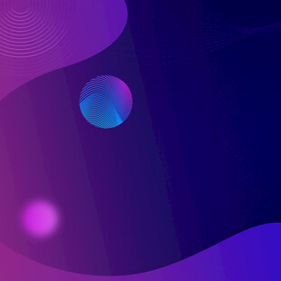 梦幻紫色渐变流体背景图
