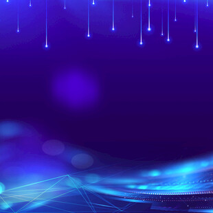 梦幻蓝色科技流动背景图