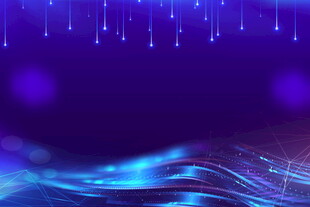 梦幻蓝紫科技风背景图