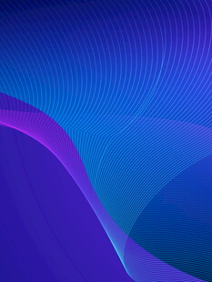 蓝紫渐变抽象波浪背景