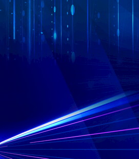 科技感蓝色线条背景图