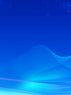 蓝色渐变抽象线条背景图
